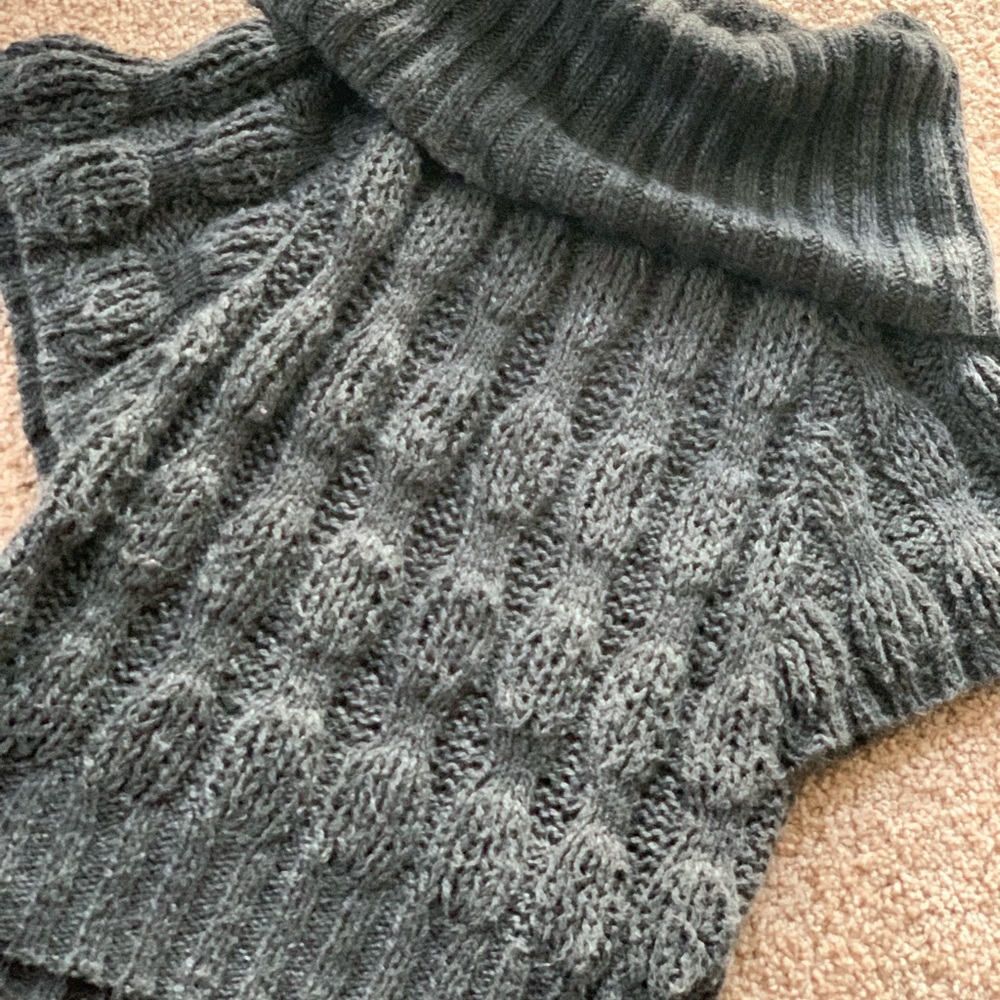 Gray sweater